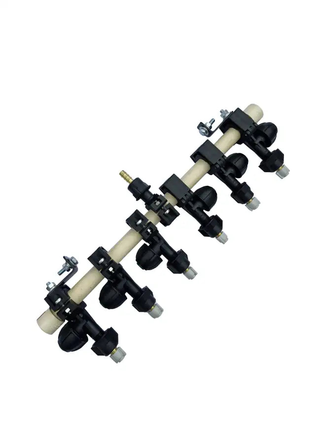 Kit Bicos de Pulverização no Sulco para 6 Linhas