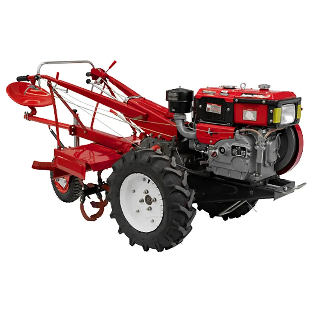 Microtrator Diesel TDWT73E 13Hp 4T 638cc Toyama Vermelho