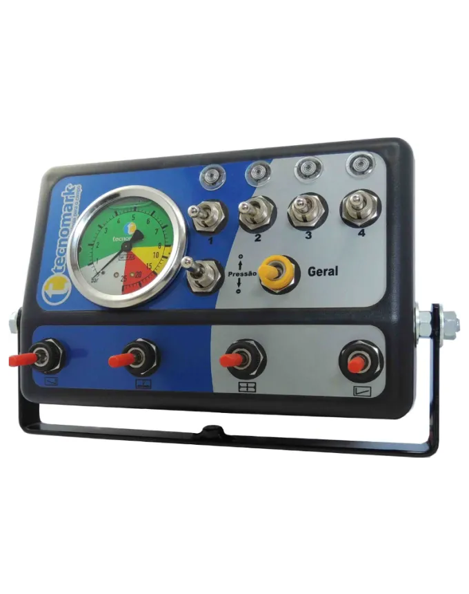 Painel Conjugado Tecnomark Pulverização Premium 4 Seções + Hidráulico 4 Funções