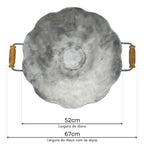 Tacho de Arado 52cm Original em Aço de Carbono