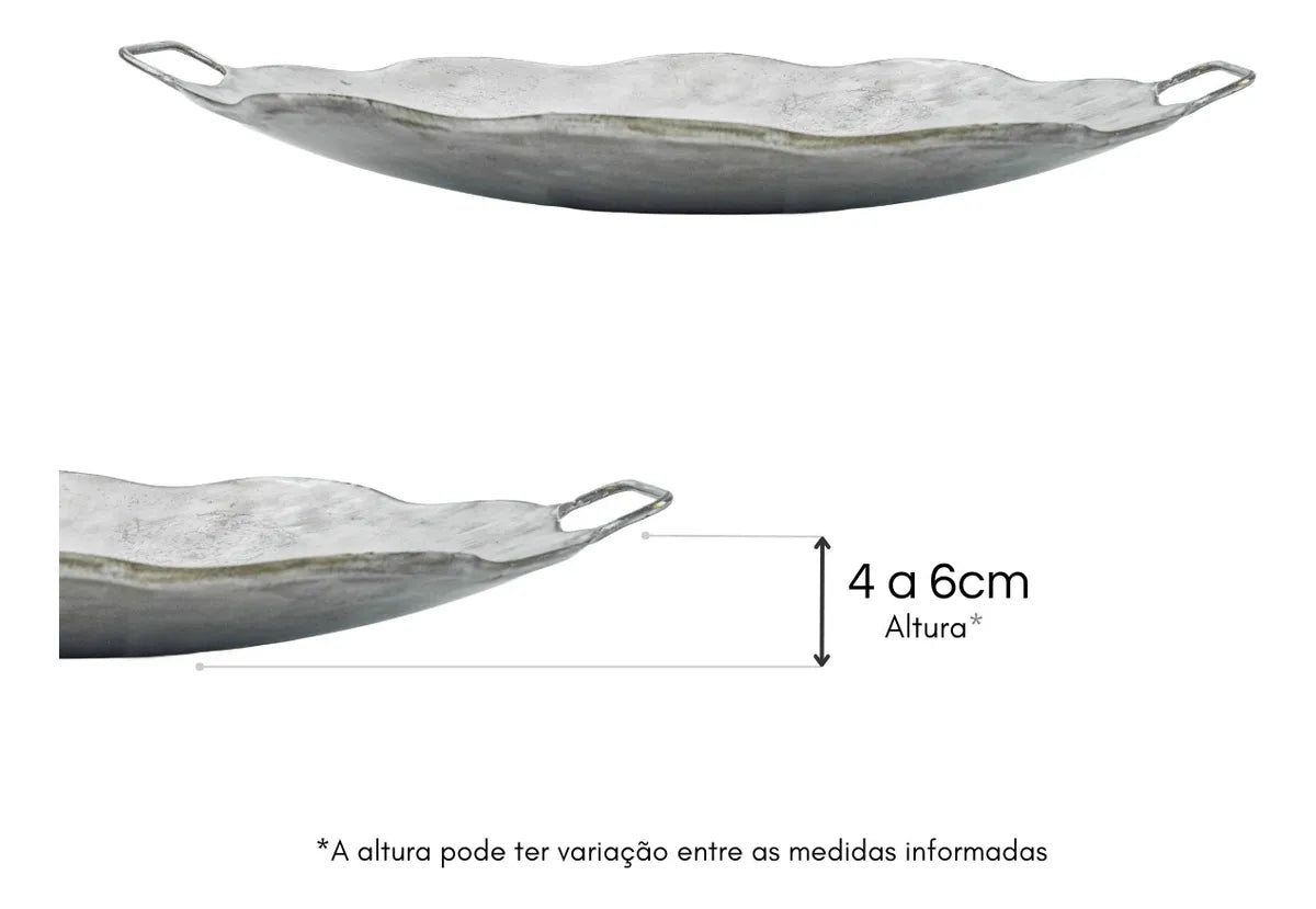 Tacho de Arado 60cm BRUTO Original em Aço de Carbono