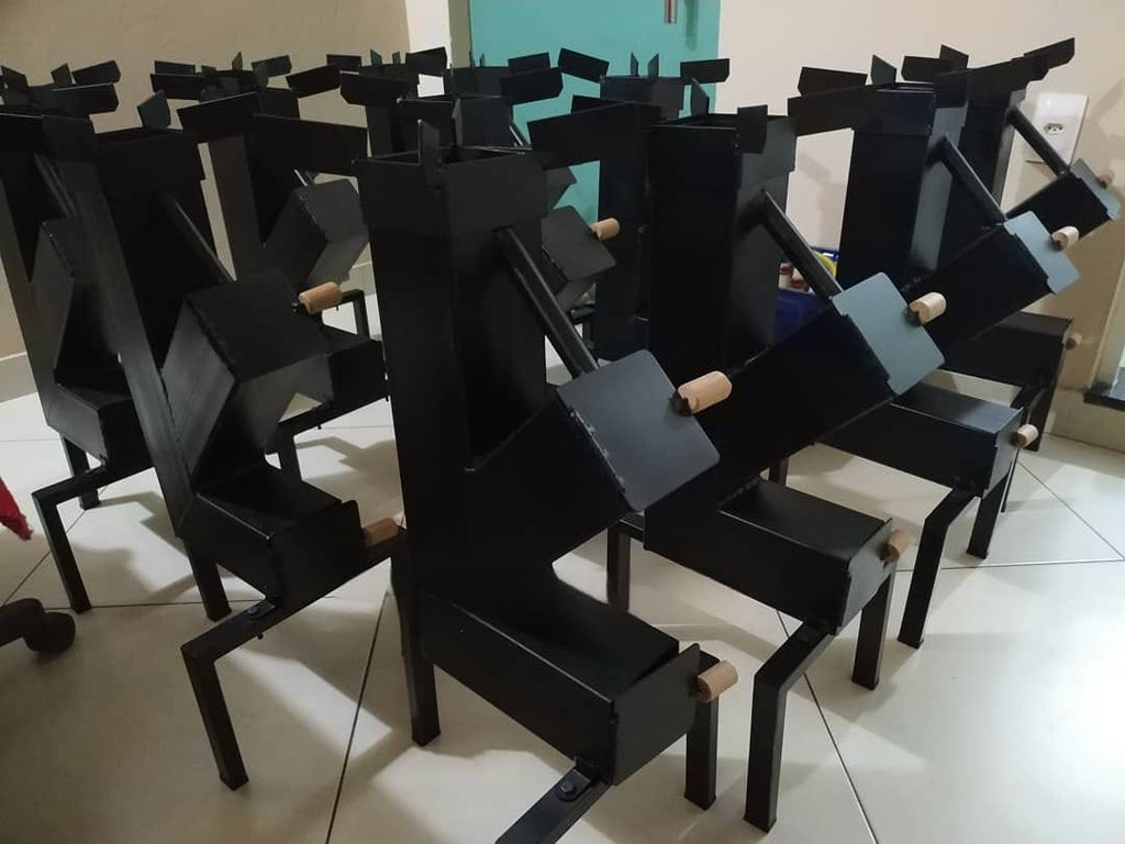 Suporte a Lenha/Carvão