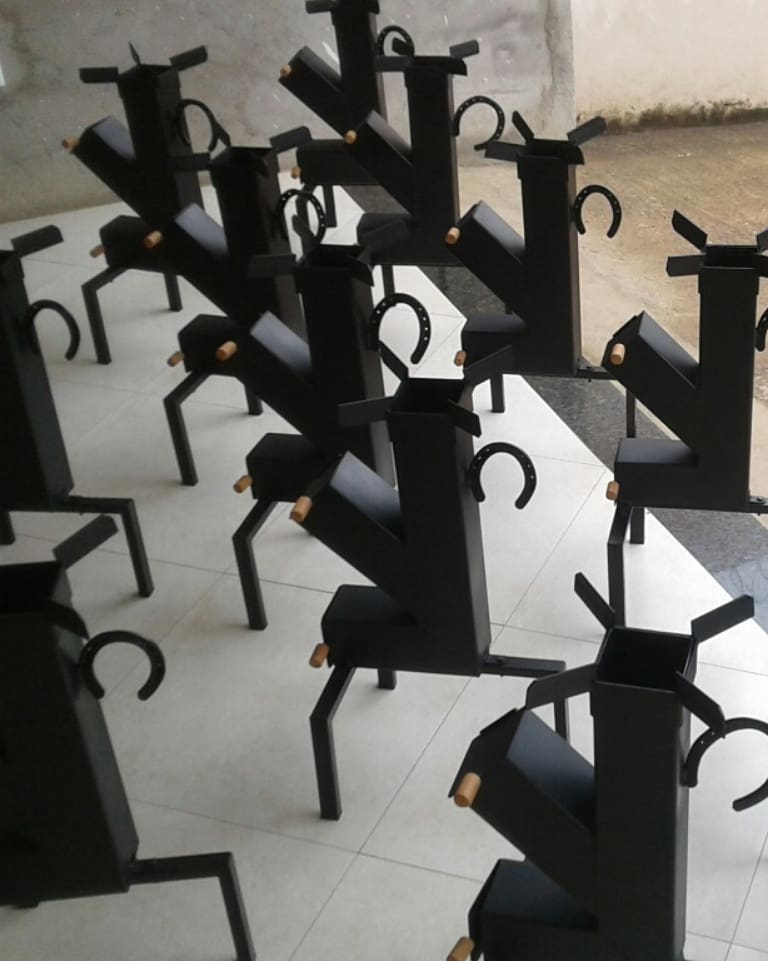 Suporte a Lenha/Carvão